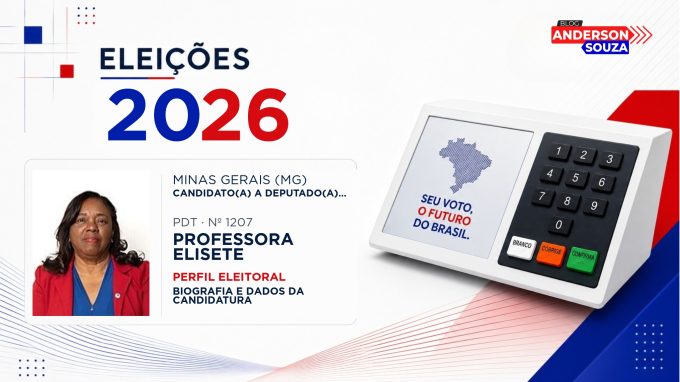 Professora Elisete — Eleições 2026: quem é Professora Elisete, candidato(a) a deputado(a) federal por Minas Gerais