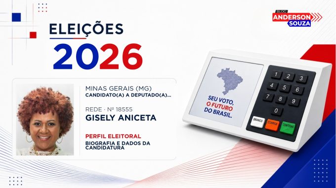 Gisely Aniceta — Eleições 2026: quem é Gisely Aniceta, candidato(a) a deputado(a) estadual em Minas Gerais