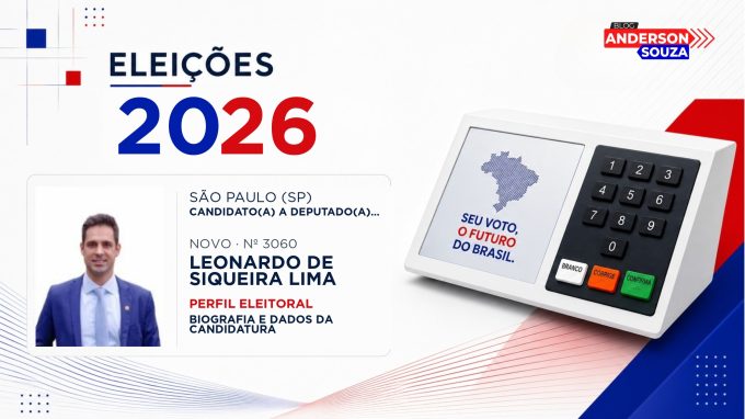 Leonardo de Siqueira Lima — Eleições 2026: quem é Leonardo de Siqueira Lima, candidato(a) a deputado(a) federal por São Paulo