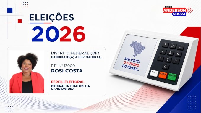 Rosi Costa — Eleições 2026: quem é Rosi Costa, candidato(a) a deputado(a) distrital no Distrito Federal