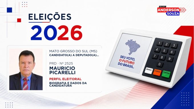 Mauricio Picarelli — Eleições 2026: quem é Mauricio Picarelli, candidato(a) a deputado(a) federal por Mato Grosso do Sul