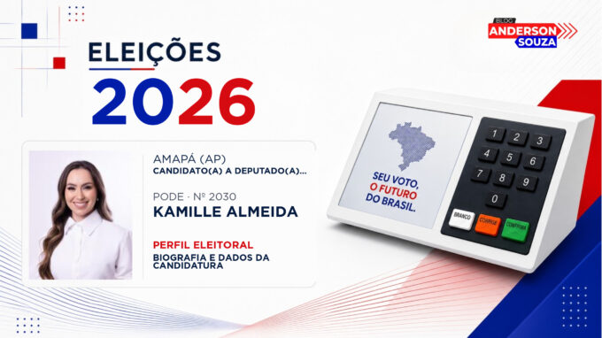 Kamille Almeida — Eleições 2026: quem é Kamille Almeida, candidato(a) a deputado(a) federal pelo Amapá