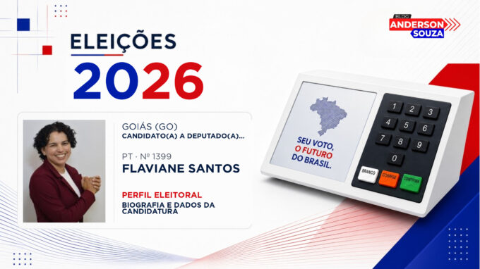 Flaviane Santos — Eleições 2026: quem é Flaviane Santos, candidato(a) a deputado(a) federal por Goiás