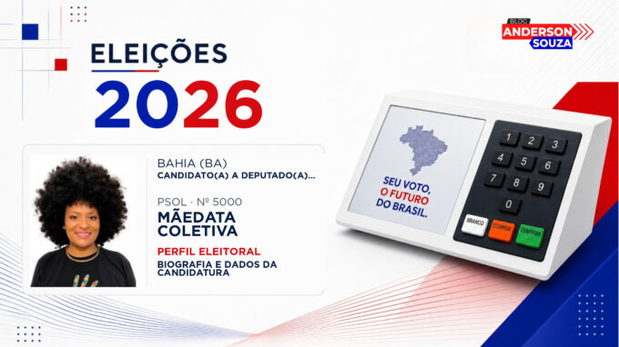 Mãedata Coletiva — Eleições 2026: quem é Mãedata Coletiva, candidato(a) a deputado(a) federal pela Bahia