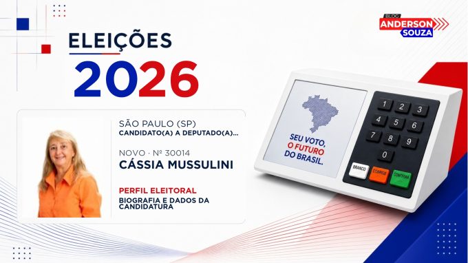 Cássia Mussulini — Eleições 2026: quem é Cássia Mussulini, candidato(a) a deputado(a) estadual em São Paulo