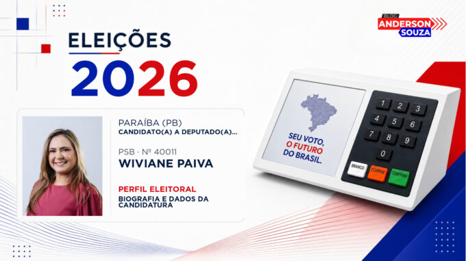 Wiviane Paiva — Eleições 2026: quem é Wiviane Paiva, candidato(a) a deputado(a) estadual na Paraíba