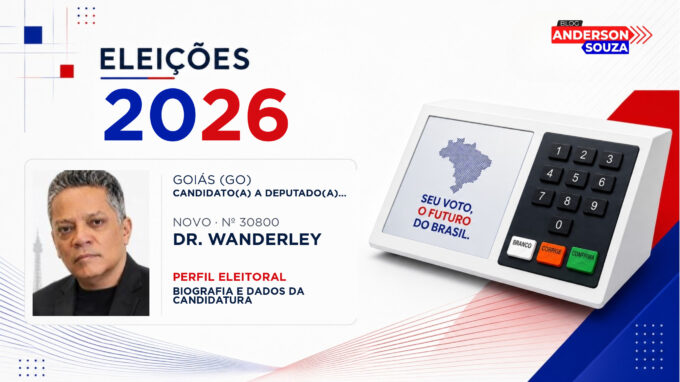 Dr. Wanderley — Eleições 2026: quem é Dr. Wanderley, candidato(a) a deputado(a) estadual em Goiás