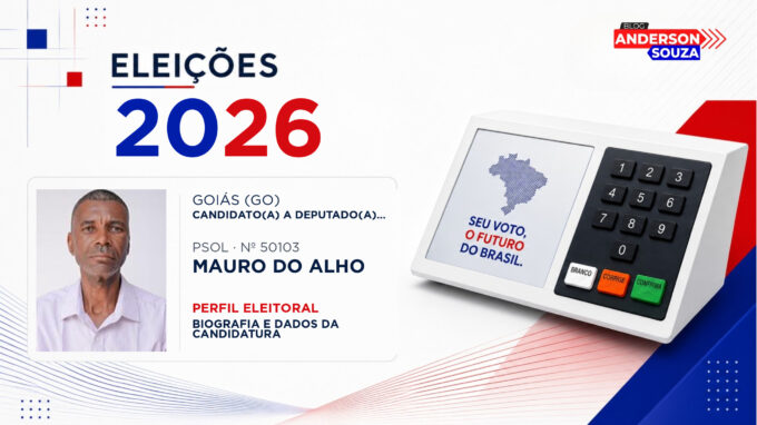 Mauro do Alho — Eleições 2026: quem é Mauro do Alho, candidato(a) a deputado(a) estadual em Goiás