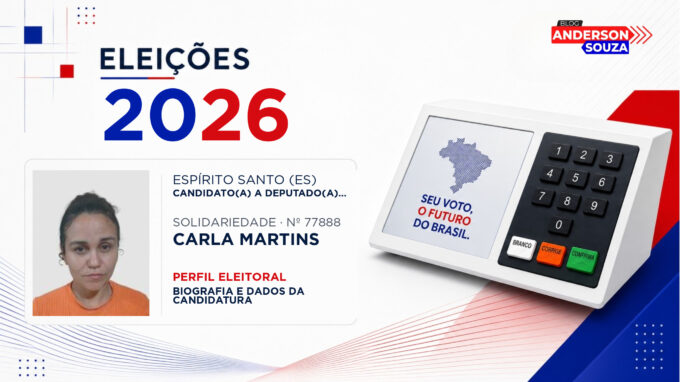 Carla Martins — Eleições 2026: quem é Carla Martins, candidato(a) a deputado(a) estadual no Espírito Santo