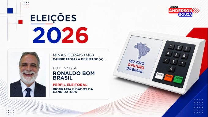 Ronaldo Bom Brasil — Eleições 2026: quem é Ronaldo Bom Brasil, candidato(a) a deputado(a) federal por Minas Gerais