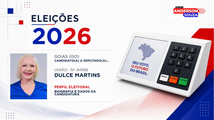 Dulce Martins — Eleições 2026: quem é Dulce Martins, candidato(a) a deputado(a) estadual em Goiás