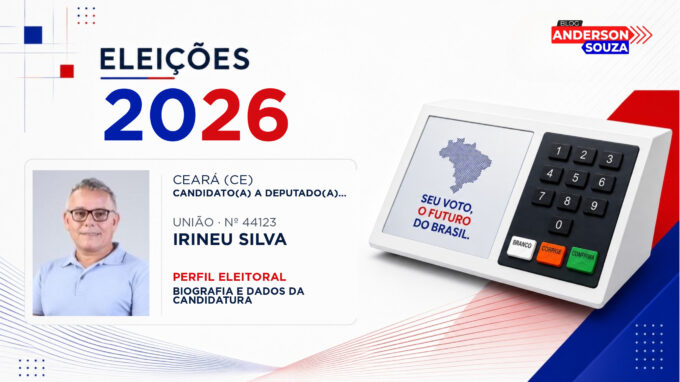 Irineu Silva — Eleições 2026: quem é Irineu Silva, candidato(a) a deputado(a) estadual no Ceará