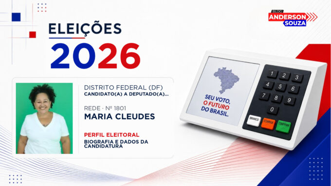 Maria Cleudes — Eleições 2026: quem é Maria Cleudes, candidato(a) a deputado(a) federal pelo Distrito Federal