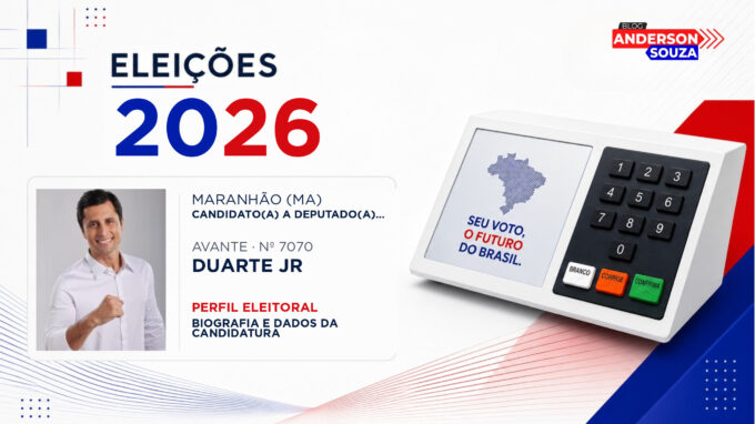 Duarte Jr — Eleições 2026: quem é Duarte Jr, candidato(a) a deputado(a) federal pelo Maranhão