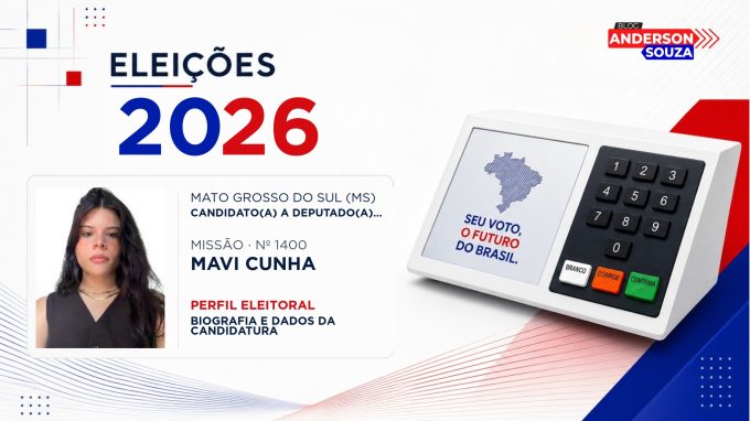 Mavi Cunha — Eleições 2026: quem é Mavi Cunha, candidato(a) a deputado(a) federal por Mato Grosso do Sul
