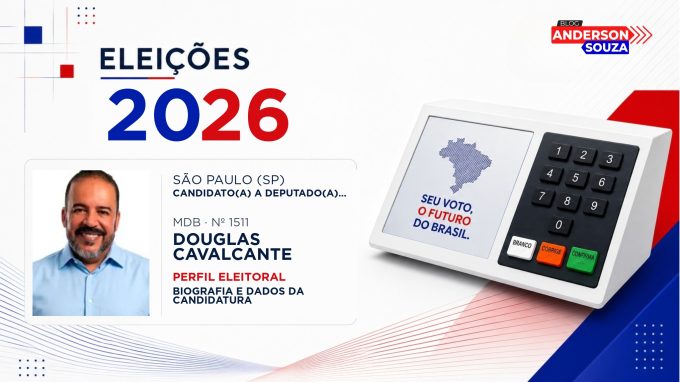 Douglas Cavalcante — Eleições 2026: quem é Douglas Cavalcante, candidato(a) a deputado(a) federal por São Paulo