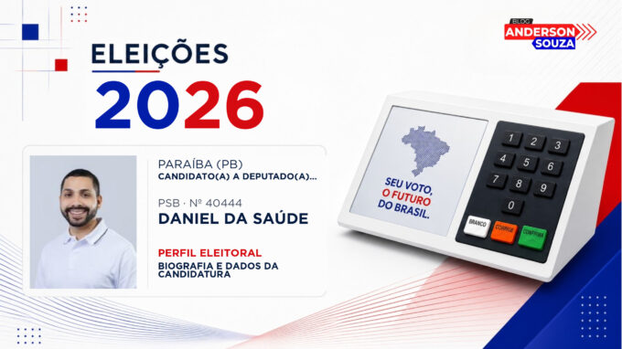 Daniel da Saúde — Eleições 2026: quem é Daniel da Saúde, candidato(a) a deputado(a) estadual na Paraíba