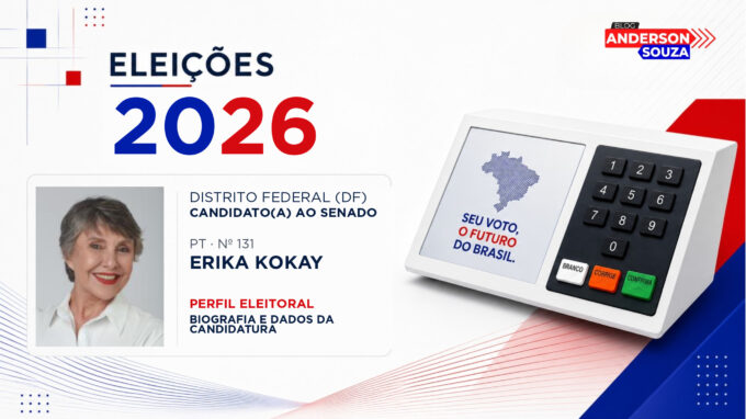 Erika Kokay — Eleições 2026: quem é Erika Kokay, candidato(a) ao Senado pelo Distrito Federal