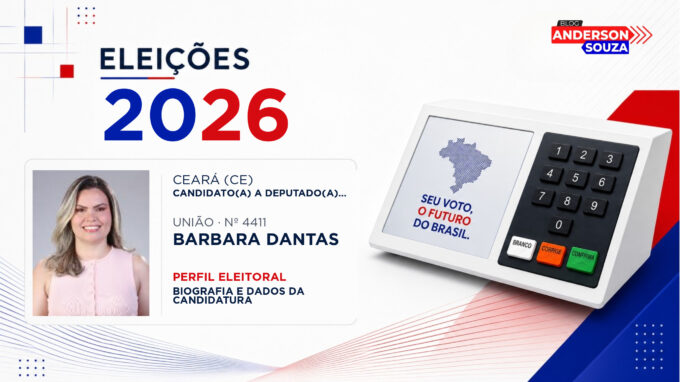 Barbara Dantas — Eleições 2026: quem é Barbara Dantas, candidato(a) a deputado(a) federal pelo Ceará