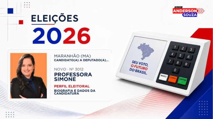Professora Simone — Eleições 2026: quem é Professora Simone, candidato(a) a deputado(a) federal pelo Maranhão