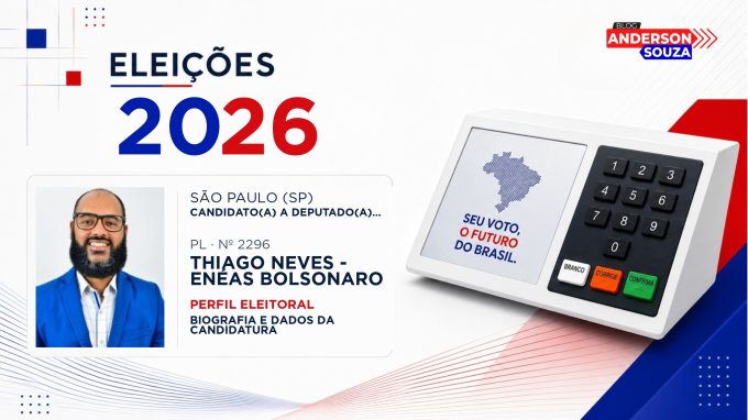 Thiago Neves - Enéas Bolsonaro — Eleições 2026: quem é Thiago Neves - Enéas Bolsonaro, candidato(a) a deputado(a) federal por São Paulo