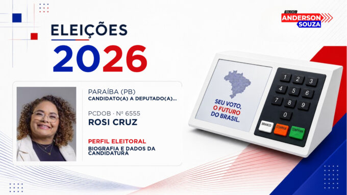 Rosi Cruz — Eleições 2026: quem é Rosi Cruz, candidato(a) a deputado(a) federal pela Paraíba