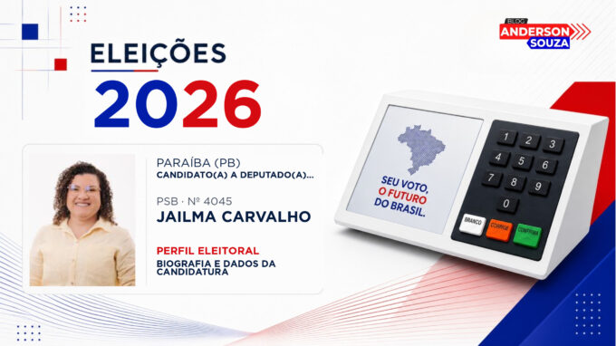 Jailma Carvalho — Eleições 2026: quem é Jailma Carvalho, candidato(a) a deputado(a) federal pela Paraíba