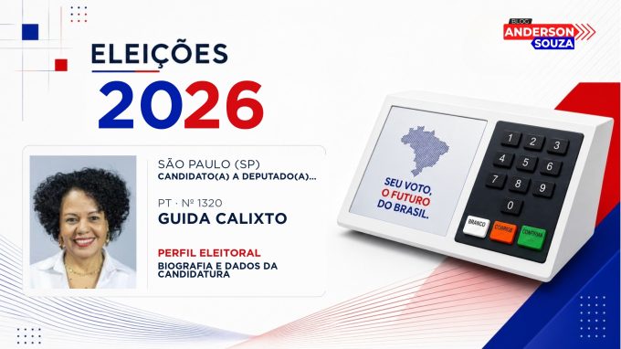 Guida Calixto — Eleições 2026: quem é Guida Calixto, candidato(a) a deputado(a) federal por São Paulo