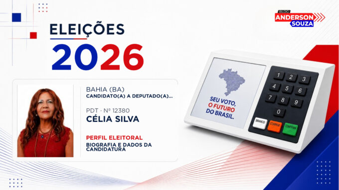 Célia Silva — Eleições 2026: quem é Célia Silva, candidato(a) a deputado(a) estadual na Bahia