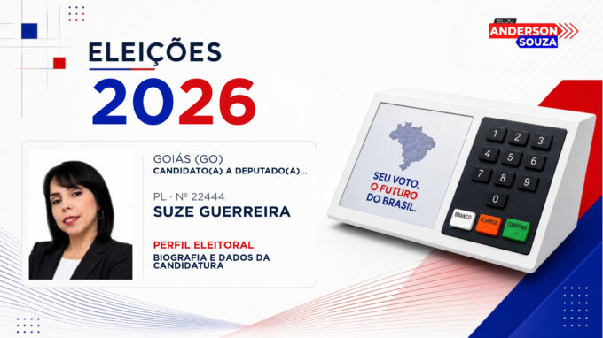 Suze Guerreira — Eleições 2026: quem é Suze Guerreira, candidato(a) a deputado(a) estadual em Goiás