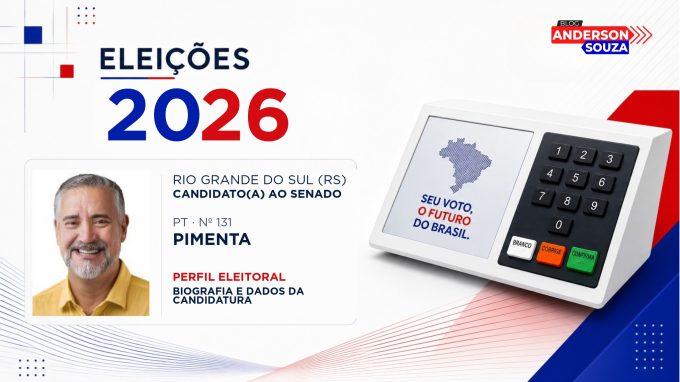 Pimenta — Eleições 2026: quem é Pimenta, candidato(a) ao Senado pelo Rio Grande do Sul