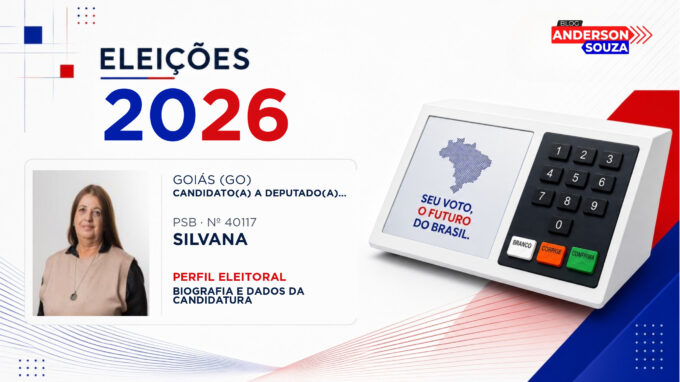 Silvana — Eleições 2026: quem é Silvana, candidato(a) a deputado(a) estadual em Goiás