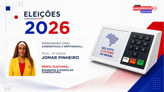 Jomar Pinheiro — Eleições 2026: quem é Jomar Pinheiro, candidato(a) a deputado(a) estadual no Maranhão