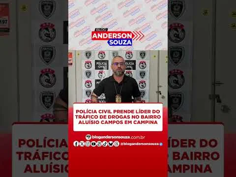 Polícia Civil prende líder do tráfico de drogas no bairro Aluísio Campos em Campina Grande