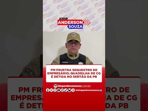 PM frustra sequestro de empresário; quadrilha de Campina Grande é detida no Sertão da PB